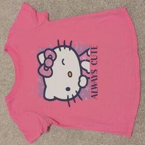 Jumping Beans Hot Pink Hello Kitty Short Sleeve Shirt